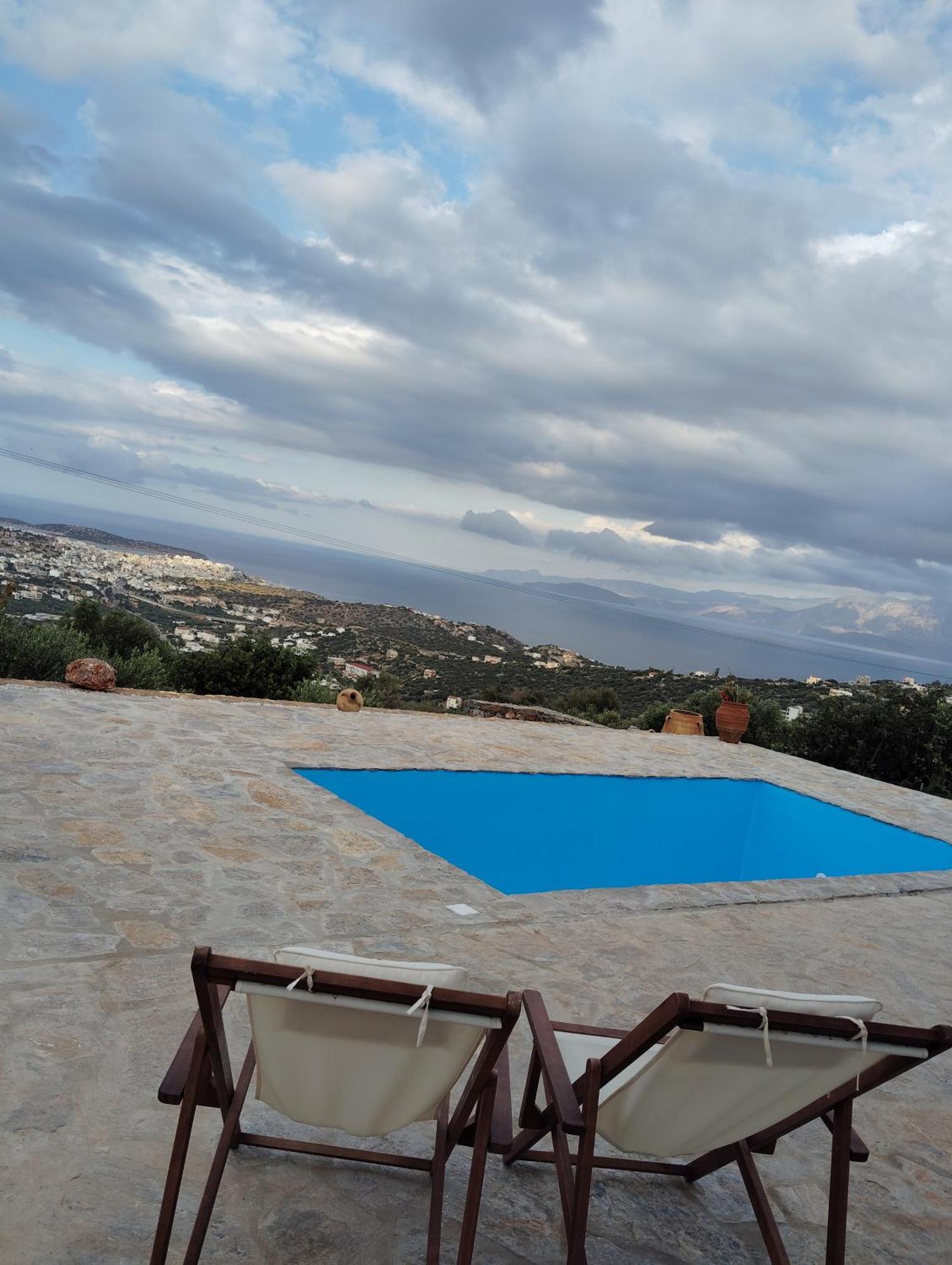 Althea Villa By Breathtaking View Ágios Nikólaos Eksteriør billede